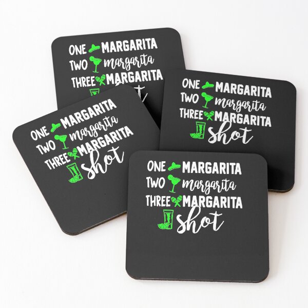 Item preview, One Margarita Two Margarita Three Margarita Shot  designed and sold by AseretMcconna.