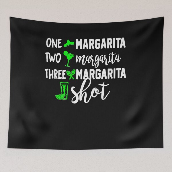 Item preview, One Margarita Two Margarita Three Margarita Shot  designed and sold by AseretMcconna.