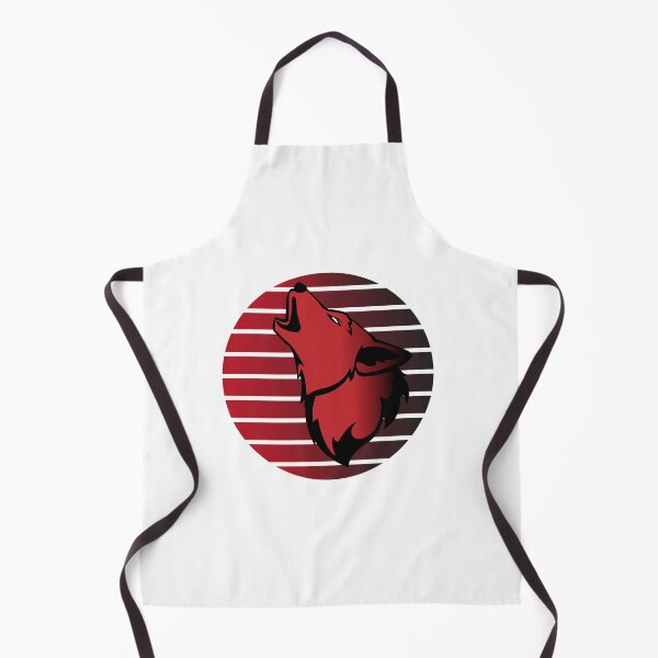 Item preview, Wolf with retro eclipse Moon designed and sold by stazz233.