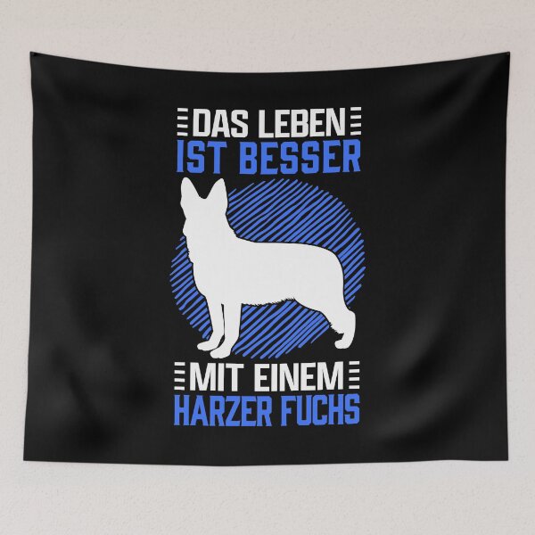 Item preview, Life with Harzer Fuchs herding dog owner saying designed and sold by madgrfx.