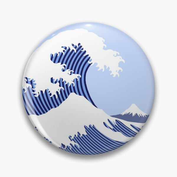 Item preview, The Great Wave off Kanagawa and Mount Fuji Pop Art - Japan  designed and sold by TheCreativeHub.