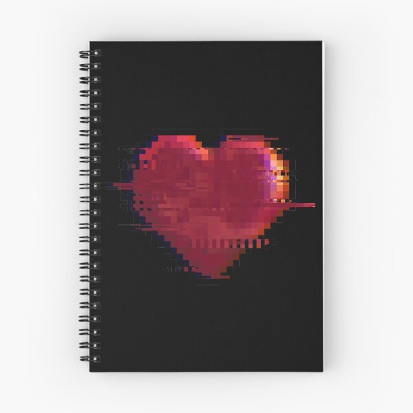Item preview, Glitched Pixel Art Heart designed and sold by Spacepaprika.