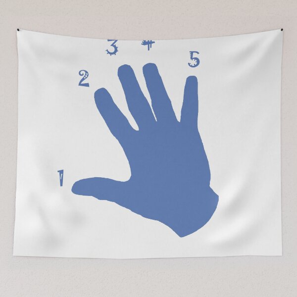 Item preview, 1-2-3-4-5 Fingers designed and sold by Tuxedo Artist.