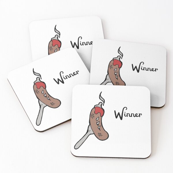 Item preview, Weiner (Winner) Pun | Food Pun designed and sold by Nikiolilalala.
