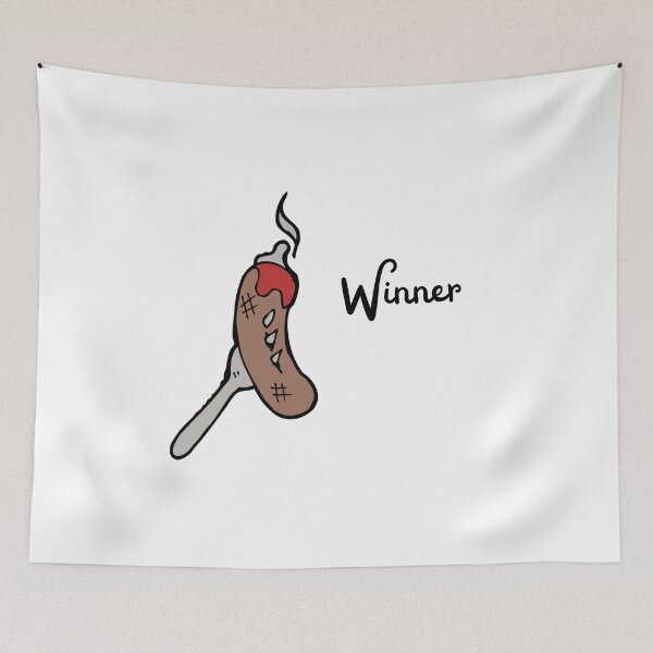 Item preview, Weiner (Winner) Pun | Food Pun designed and sold by Nikiolilalala.