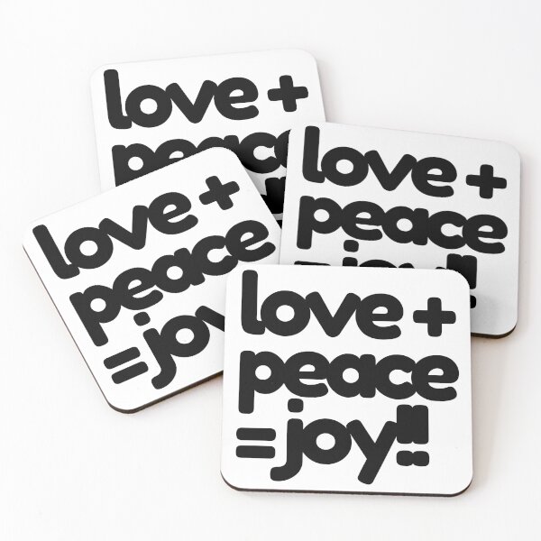 Item preview, love plus peace equals to joy designed and sold by InsaneCorner.