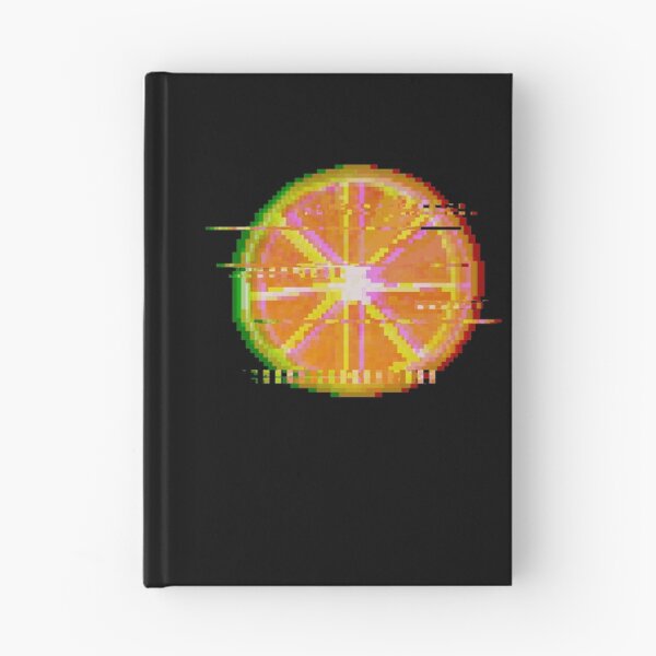 Item preview, Glitched Pixel Art Orange designed and sold by Spacepaprika.