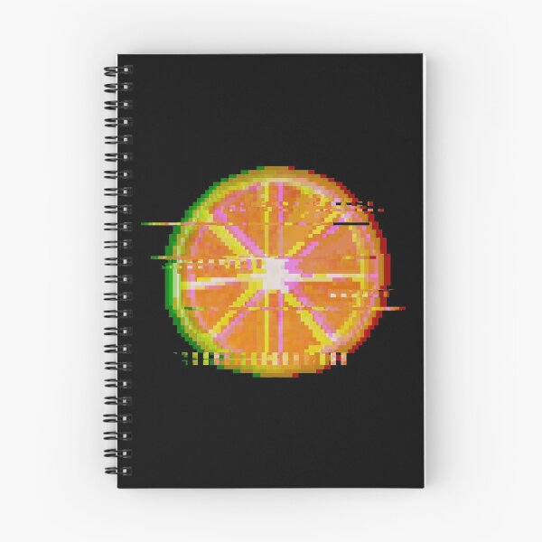 Item preview, Glitched Pixel Art Orange designed and sold by Spacepaprika.