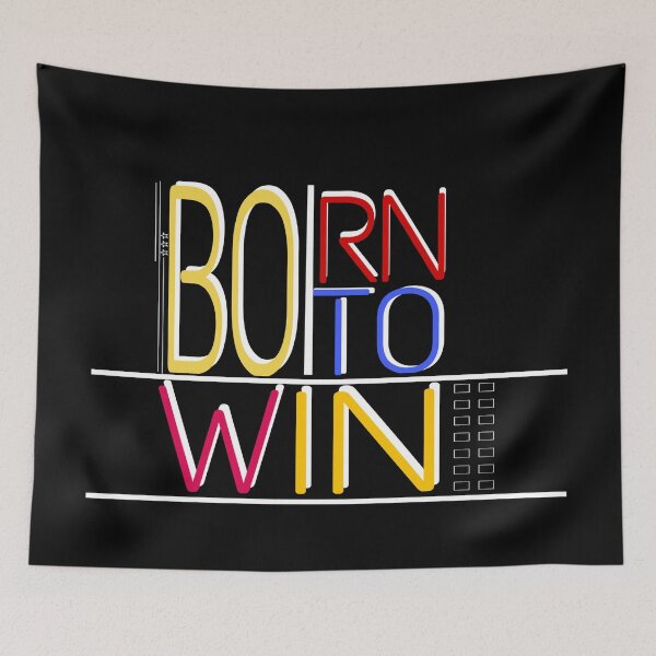 Item preview, Born to win designed and sold by Wolverin6430.