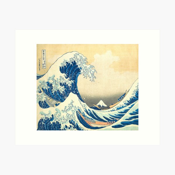 Item preview, Great Wave - Kanagawa Night designed and sold by Vivanne-art.