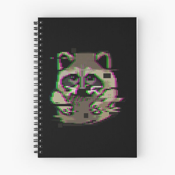 Item preview, Glitched Pixel Art Raccoon designed and sold by Spacepaprika.