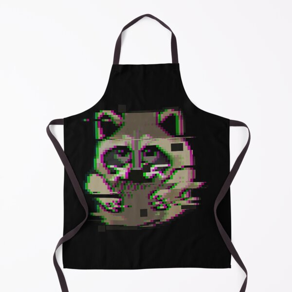 Item preview, Glitched Pixel Art Raccoon designed and sold by Spacepaprika.
