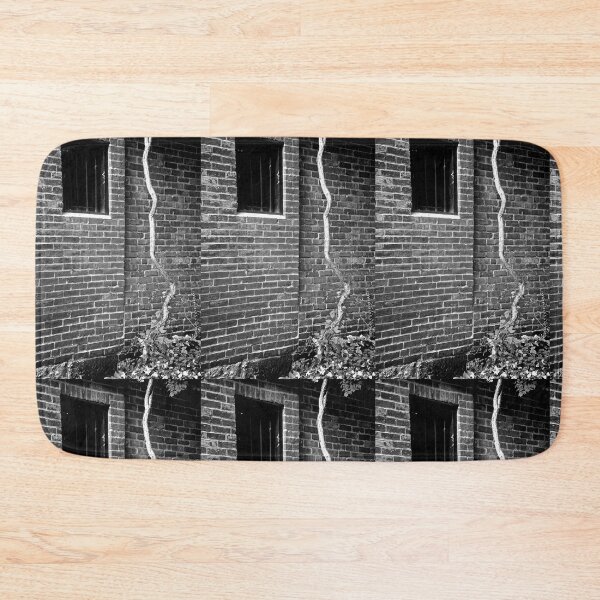 Item preview, Brick Wall with Iron Bars In Window Acorn Street Boston Massachusetts designed and sold by Stephen Orsillo.