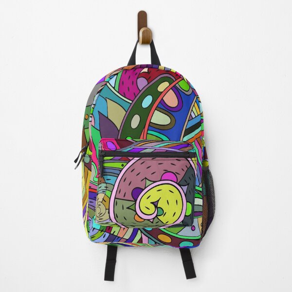 Item preview, psychedelic motley Doodle Art pattern designed and sold by JustMindBlowing.