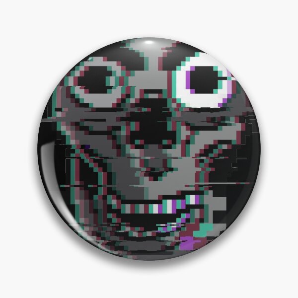 Item preview, Glitched Pixel Art Skull designed and sold by Spacepaprika.