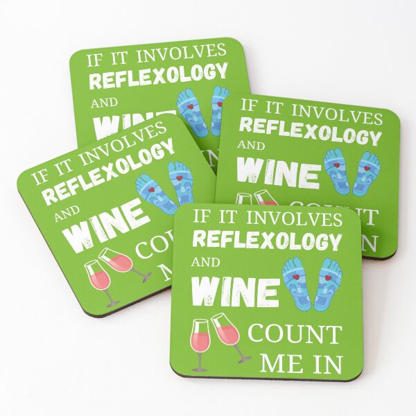 Item preview, Reflexology and Wine gift designed and sold by PinkArtDesigns.