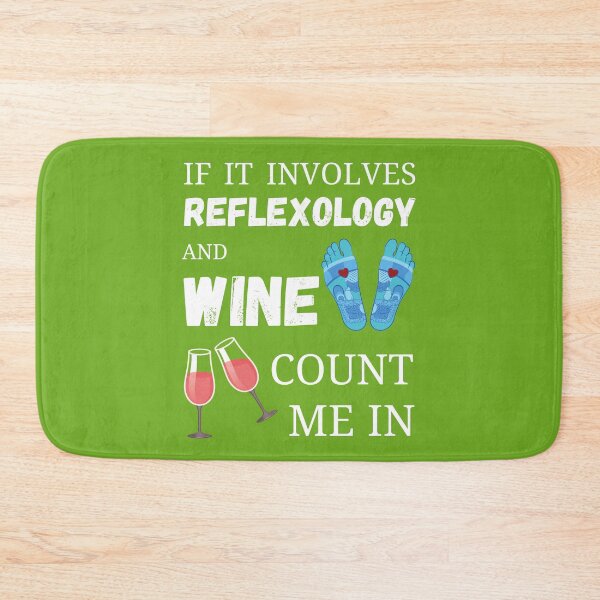 Item preview, Reflexology and Wine gift designed and sold by PinkArtDesigns.