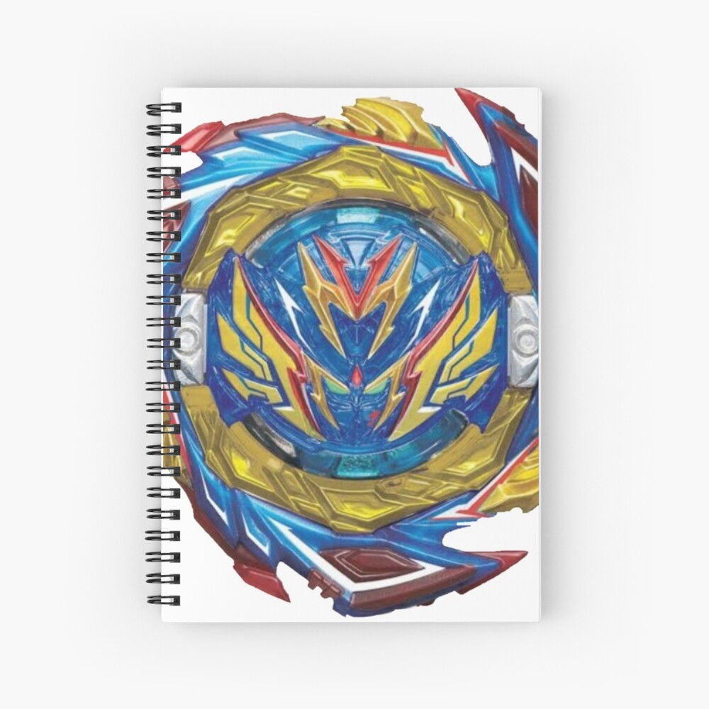 Beyblade Burst- Savior Valkyrie Spiral Notebook for Sale by AyushTuber