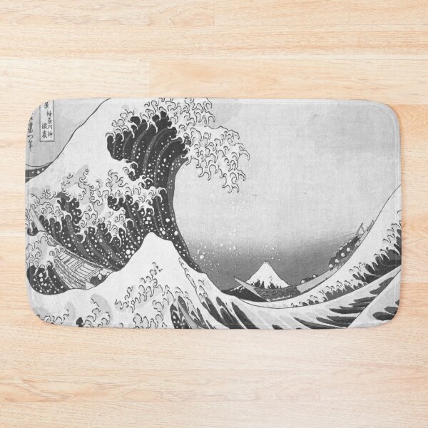 Item preview, Great Wave - Kanagawa Night, black, white designed and sold by Vivanne-art.