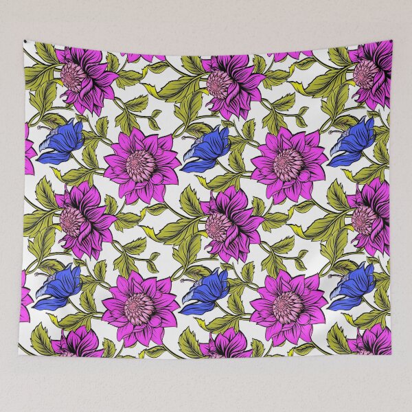 Item preview, Ornamental Floral Mosaic on White designed and sold by simpleones.