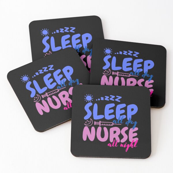 Item preview, Sleep all day nurse all night designed and sold by TThousand.
