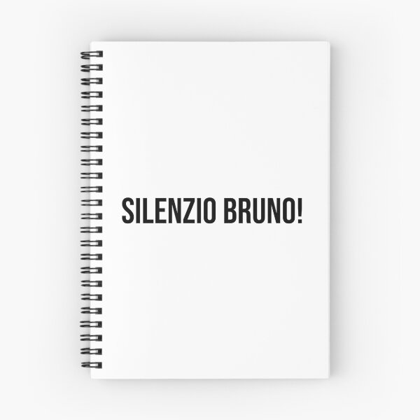 Item preview, Silenzio Bruno! designed and sold by FandomTrading.