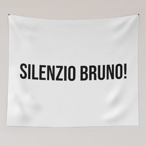 Item preview, Silenzio Bruno! designed and sold by FandomTrading.