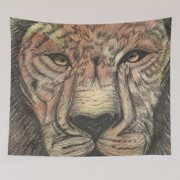 Item preview, Hand Drawn Lion  designed and sold by KMDesgins.