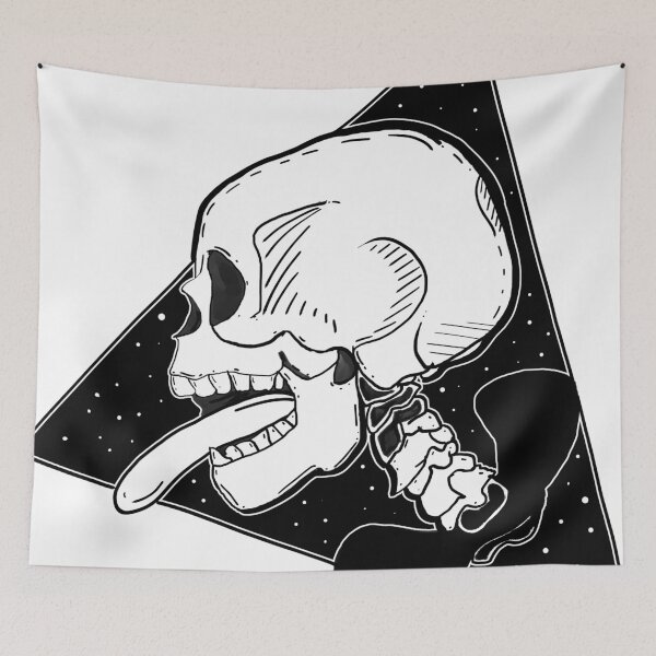 Item preview, Skull tongue designed and sold by Spacepaprika.