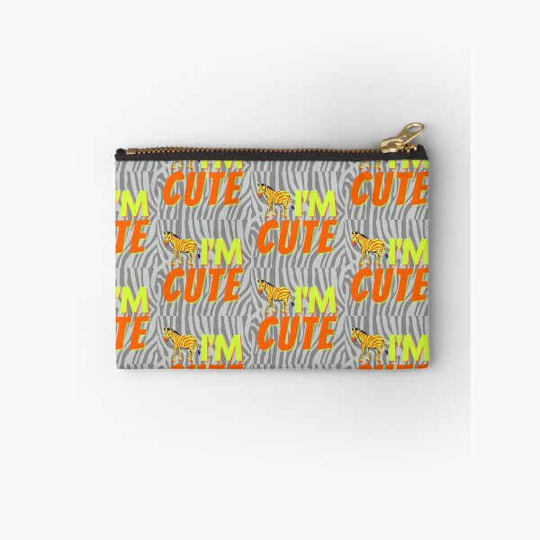 Item preview, Zebra I'm cute orange designed and sold by InsaneCorner.