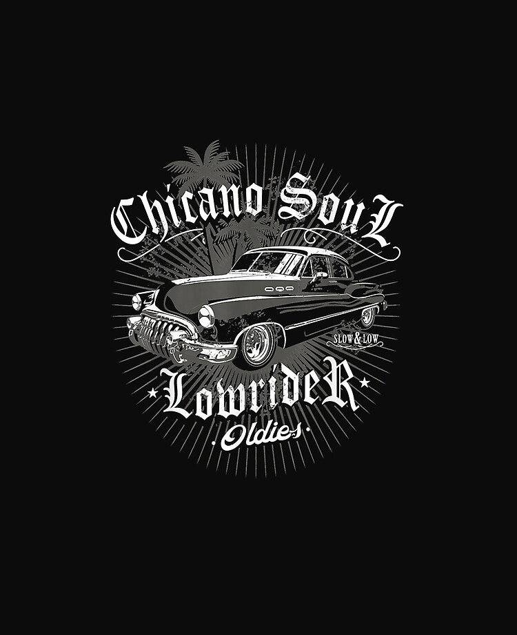 Lowrider Chicano Low Mexican Los Angeles Latina Rider Cholo T-Shirt | iPad  Case & Skin