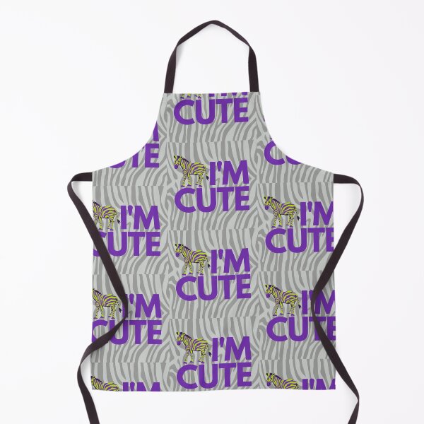 Item preview, Zebra I'm cute purple designed and sold by InsaneCorner.