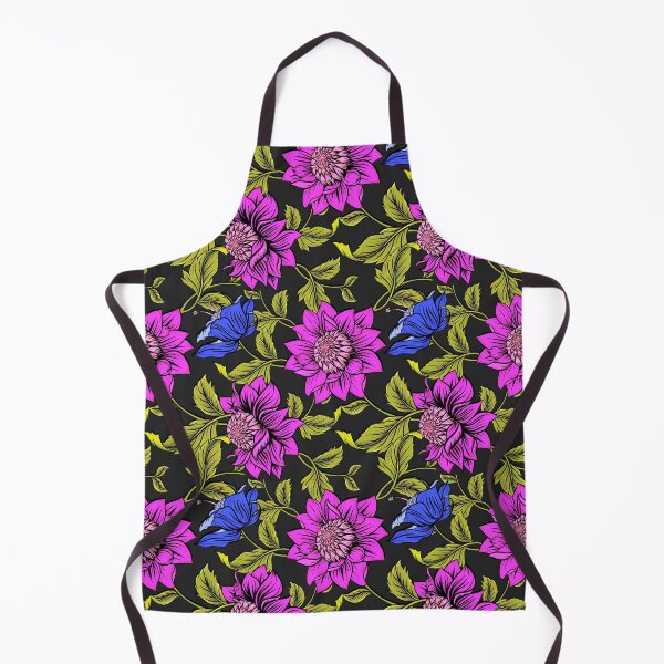 Artikelvorschau, Ornamentales Blumenmosaik auf Schwarz entworfen und verkauft von simpleones.