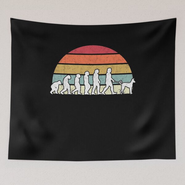 Item preview, Podenco Evolution Hound Greyhound Vintage Retro designed and sold by madgrfx.