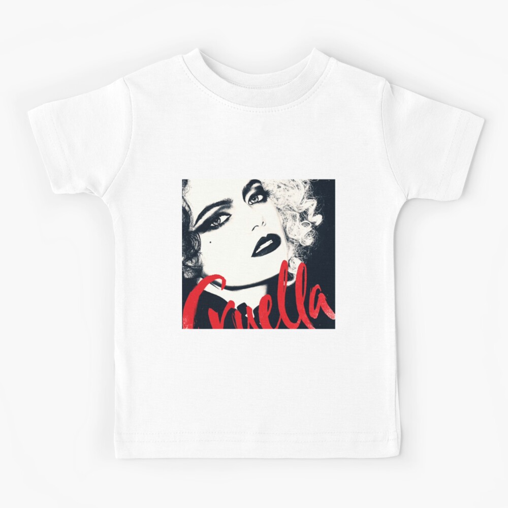 Cruella 2021 Emma Stone Kids T-Shirt for Sale by shanonhick
