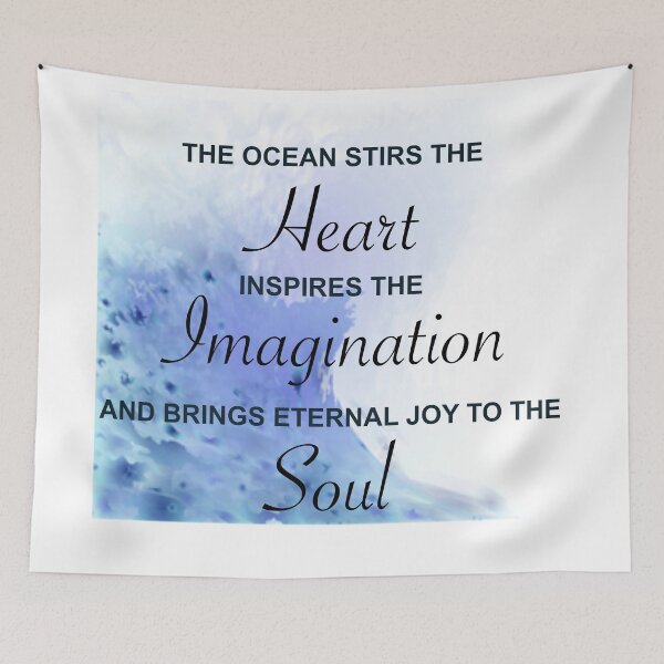 Item preview, THE OCEAN - HEART, IMAGINATION, SOUL designed and sold by CalliopeSt.