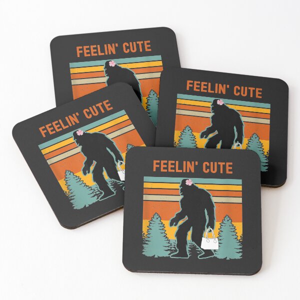 Item preview, Feelin Cute Bigfoot Sasquatch designed and sold by lucpjwel.