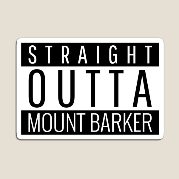 Item preview, Straight Outta Mount Barker South Australia  designed and sold by Teelogic.