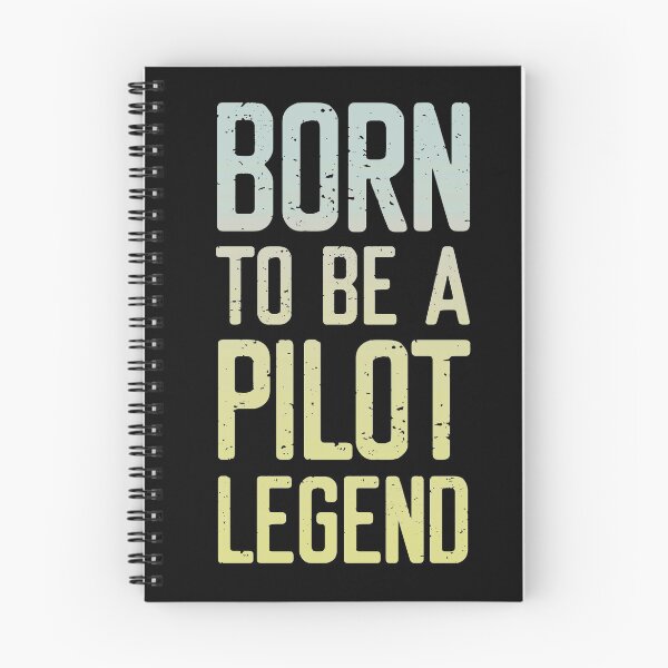 Item preview, Born To Be A Pilot Legend designed and sold by FriendsList.