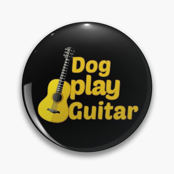 Item preview, dog play guitar,2021,gift idea designed and sold by MedBoularouah.