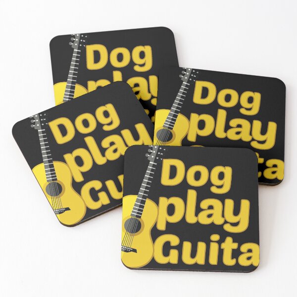 Item preview, dog play guitar,2021,gift idea designed and sold by MedBoularouah.