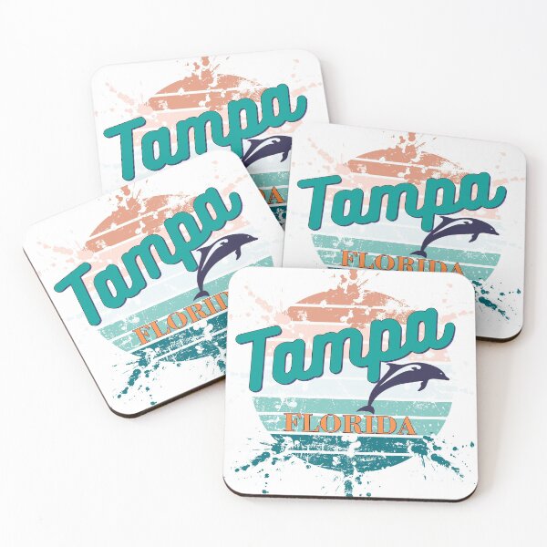 Item preview, Tampa Florida Exploding Retro Sunset designed and sold by adriana-holmes.