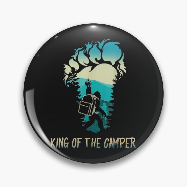 Artikelvorschau, Lustiger Bigfoot King Of The Camper Happy Camper Lovers entworfen und verkauft von lucpjwel.