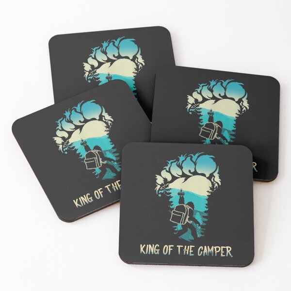 Item preview, Funny Bigfoot King Of The Camper Happy Camper Lovers designed and sold by lucpjwel.