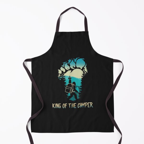Item preview, Funny Bigfoot King Of The Camper Happy Camper Lovers designed and sold by lucpjwel.