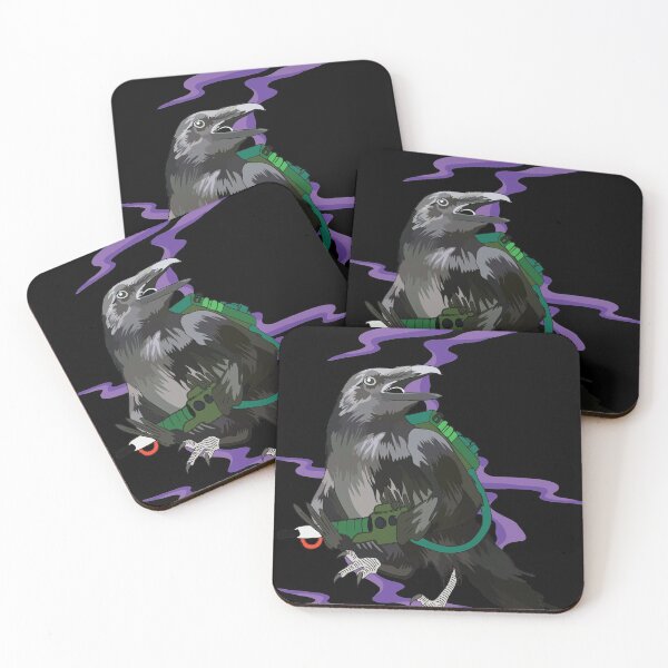 Item preview, Embrace The Darkness Ghost Hunting Raven designed and sold by MenagerieMayhem.