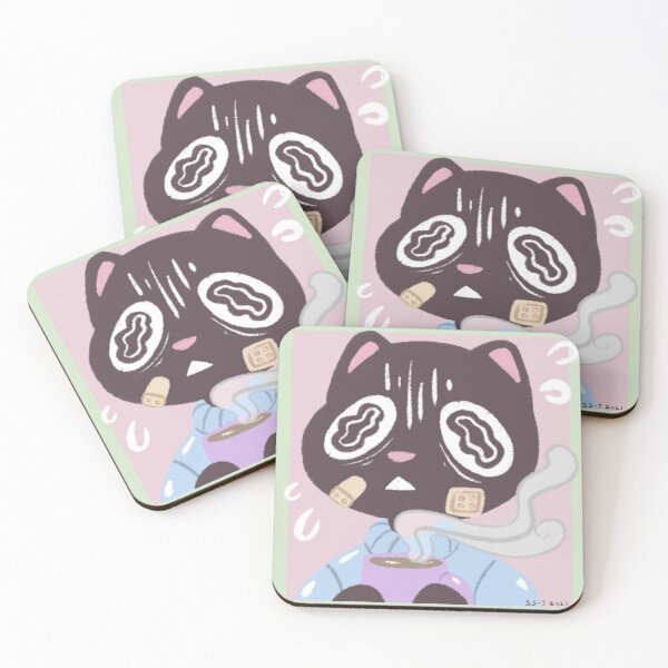Item preview, Anxiety cat coffee designed and sold by Freckled0Milk.