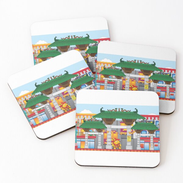 Item preview, Crazy Times - China Town designed and sold by RoggyDog.