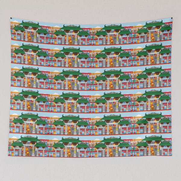 Item preview, Crazy Times - China Town designed and sold by RoggyDog.