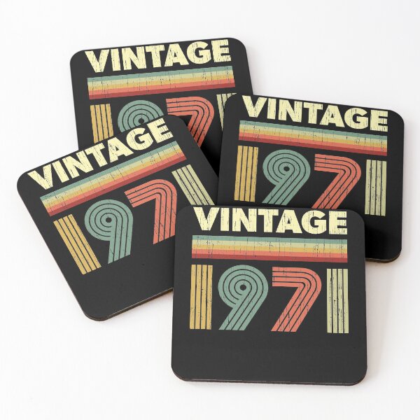 Item preview, 1971 Birthday Vintage Retro 50 years old Design designed and sold by justjonboy.